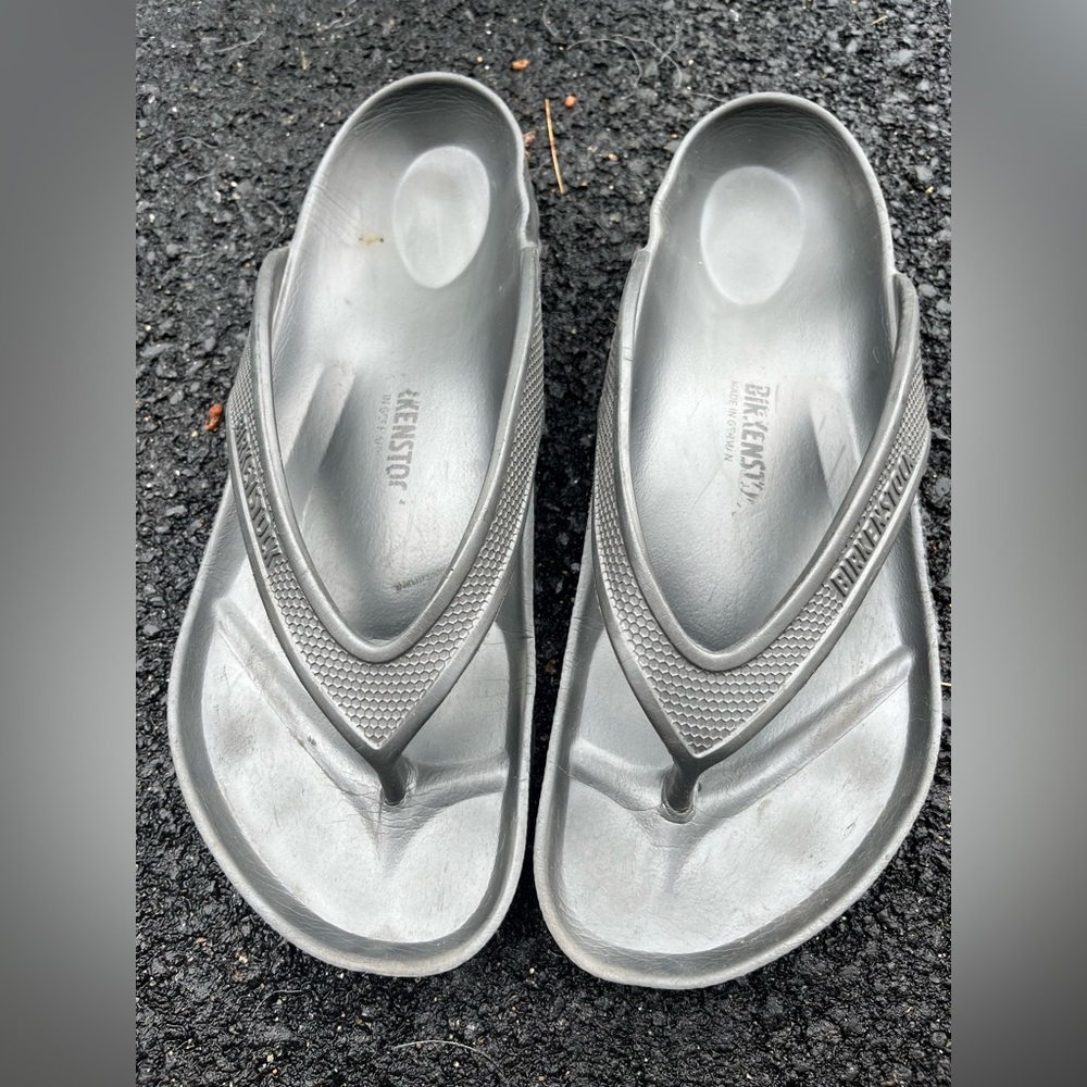 Birkenstock Silver Sandals